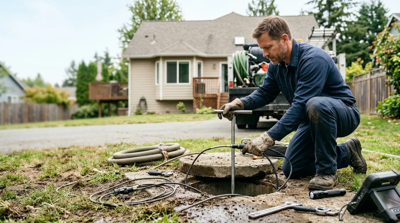 Septic Tank Pumping in Easton, ME